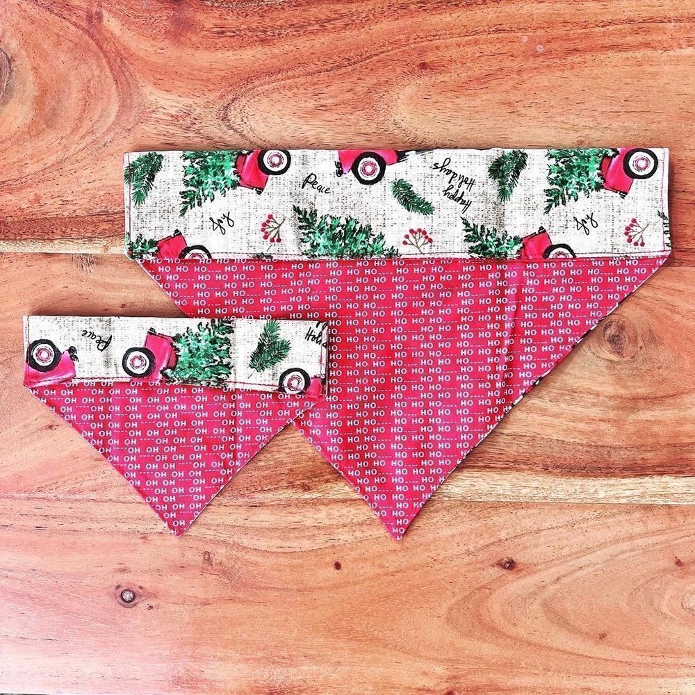🎉 Host Pick 🎉 🐶🐱 Handcrafted Christmas Pet Bandanas